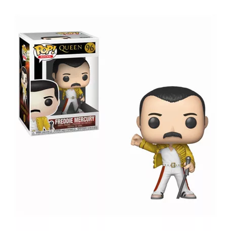 Funko POP! Queen - Freddie Mercury Wembley 1986 Vinyl Figure 10cm-FK33732