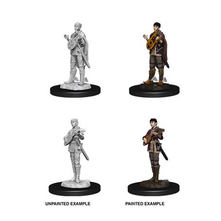 D&D Nolzur's Marvelous Miniatures - Female Half Elf Bard-WZK73538