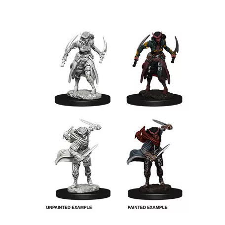 D&D Nolzur's Marvelous Miniatures - Tiefling Female Rogue-WZK73339