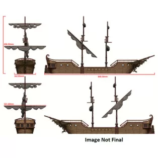 D&D Icons of the Realms: The Falling Star Sailing Ship-73571