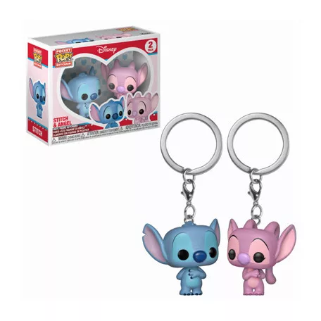 Funko POP! Keychain Lilo & Stitch 2PK - Stitch & Angel-FK36370