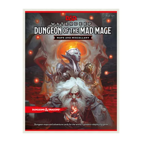 D&D RPG - Dungeon of the Mad Mage Maps and Miscellany - EN-C60520000