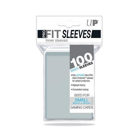 UP - Small Sleeves - Pro-Fit Card (100 Sleeves)-82713