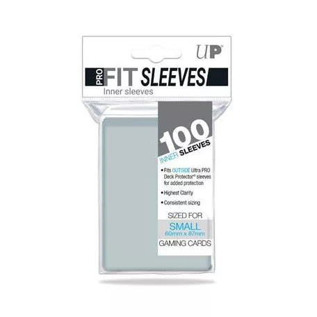 UP - Small Sleeves - Pro-Fit Card (100 Sleeves)-82713