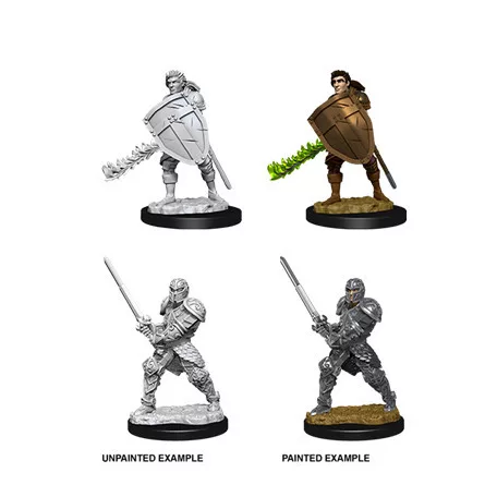 D&D Nolzur’s Marvelous Miniatures: Male Human Fighter-73673