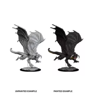 D&D Nolzur’s Marvelous Miniatures: Young Black Dragon-73682