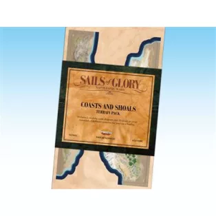 Sails Of Glory - Terrain Pack - Coasts and Shoals Accessory - EN-SGN502A