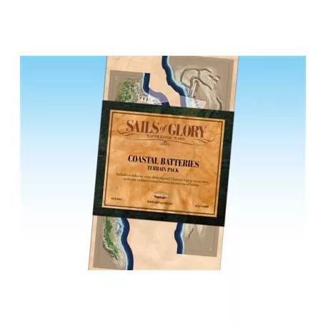 Sails Of Glory - Terrain Pack - Coastal Batteries Accessory - EN-SGN503A