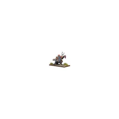 Kings of War - Dwarf: Support Pack - Mastiff Packmaster - EN-MGVAD203