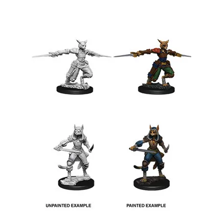 D&D Nolzur’s Marvelous Miniatures: Female Tabaxi Rogue-73708