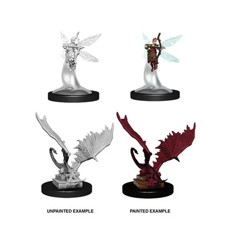 D&D Nolzur’s Marvelous Miniatures: Sprite & Pseudodragon-73718