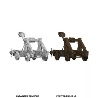 Wizkids Deep Cuts Unpainted Miniatures: Catapult-73731
