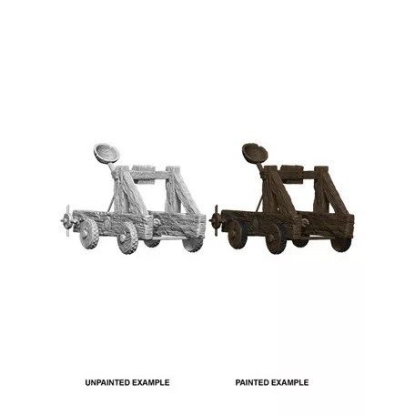 Wizkids Deep Cuts Unpainted Miniatures: Catapult-73731