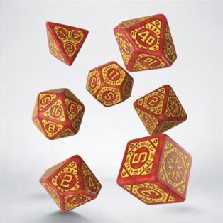 Starfinder Dawn of Flame Dice Set (7)-STAR04