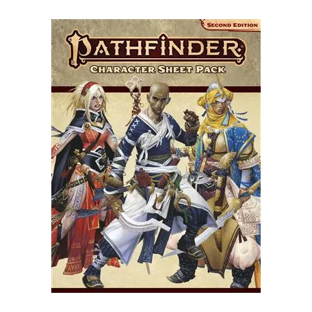 Pathfinder Character Sheet Pack - EN-PZO2202