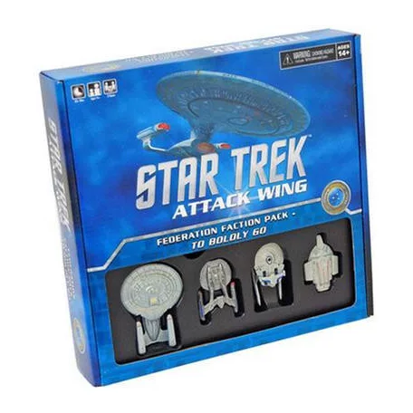 Star Trek Attack Wing: Federation Faction Pack - To Boldly Go...-73307