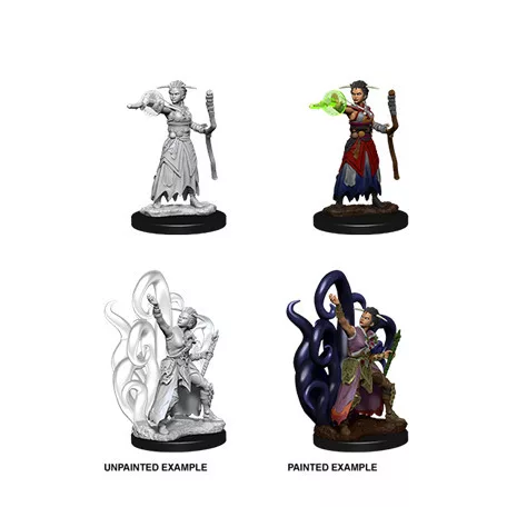 D&D Nolzur's Marvelous Miniatures - Female Human Warlock-WZK73837