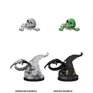D&D Nolzur’s Marvelous Miniatures: Black Dragon Wyrmling-73850