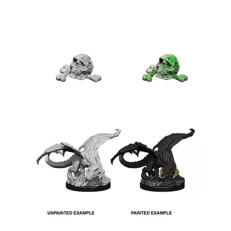 D&D Nolzur’s Marvelous Miniatures: Black Dragon Wyrmling-73850