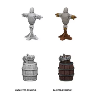 Wizkids Deep Cuts Unpainted Miniatures: Archery Range-73861