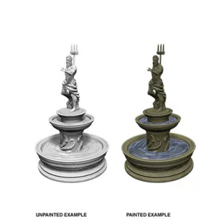 Wizkids Deep Cuts Unpainted Miniatures: Fountain-73865