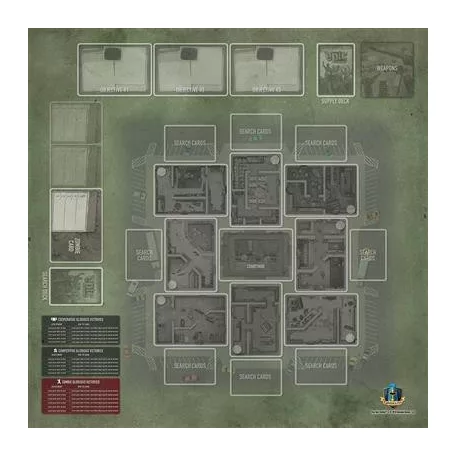 Tiny Epic Zombies Game Mat-GLGTEZ01