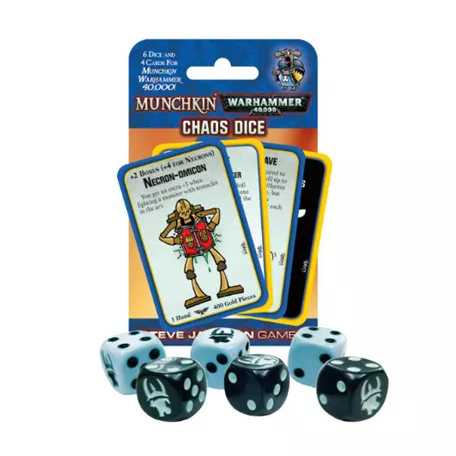 Munchkin Warhammer 40,000 - Chaos Dice-5646SJG