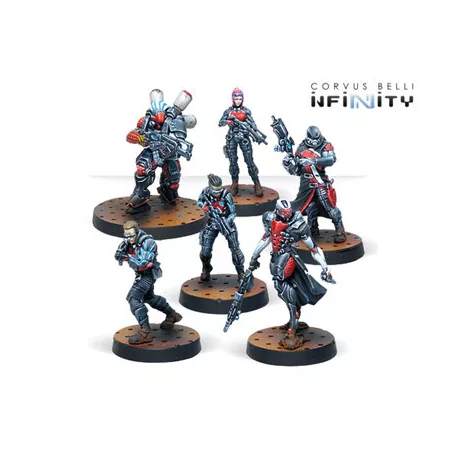 Infinity: Tunguska Jurisdictional Command (Nomads Sectorial Starter Pack) - EN-280595-0717