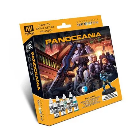 Infinity: Model Color Set: Infinity Panoceania Exclusive Miniature - EN-70231