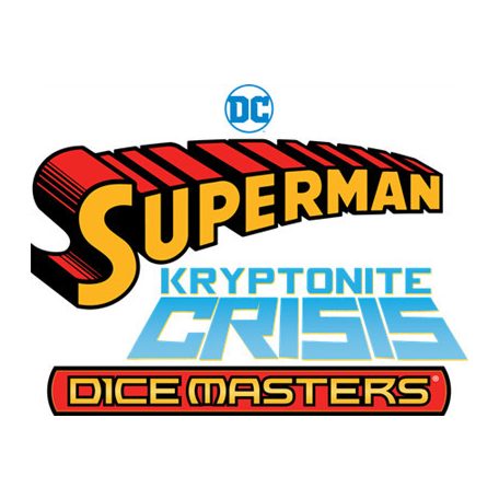 DC Dice Masters - Superman Kryptonite Crisis Countertop Display - EN-WZK74099