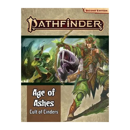 Pathfinder Adventure Path: Cult of Cinders (Age of Ashes 2 of 6) 2nd Edition - EN-PZO90146