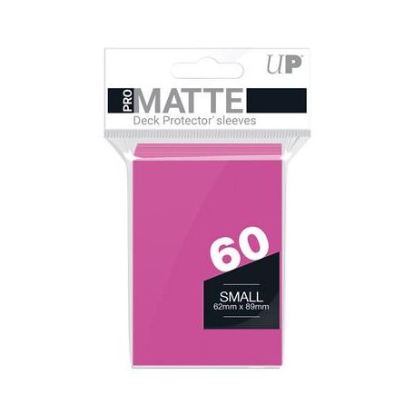 UP - Small Sleeves - Pro-Matte - Bright Pink (60 Sleeves)-84148
