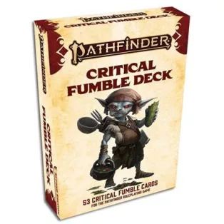 Pathfinder Critical Fumble Deck 2nd Edition - EN-PZO2206