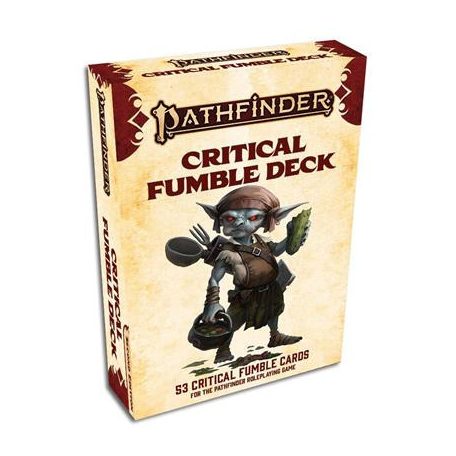 Pathfinder Critical Fumble Deck 2nd Edition - EN-PZO2206