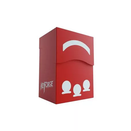 Gamegenic KeyForge Gemini Deck Box - Red-GGS25004ML