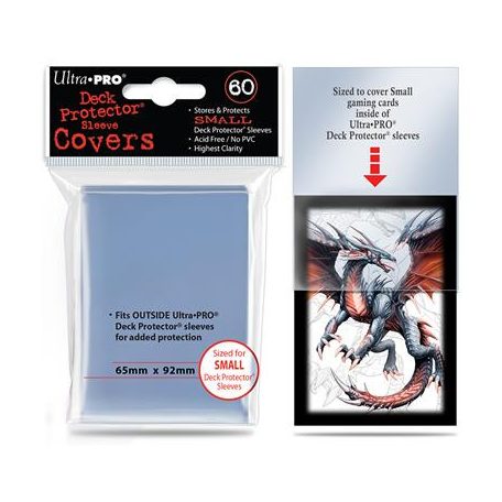 UP - Small Deck Protector Sleeve Covers - (60 Sleeves)-84355