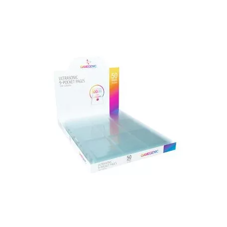 Gamegenic - Ultrasonic 9-Pocket Pages Toploading DISPLAY-GGS30013ML