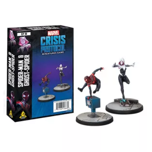 Marvel Crisis Protocol - Ghost-Spider and Spider-Man - EN-CP10