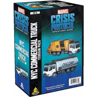 Marvel Crisis Protocol - Garbage Truck/Chem Truck Terrain Expansion - EN-CP14