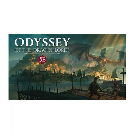 Odyssey of the Dragonlords: Hardcover adventure book - EN-MUH051946