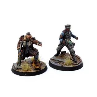 Fallout: Wasteland Warfare - Brotherhood of Steel: Elder Maxon & Capt Kells - EN-MUH051815