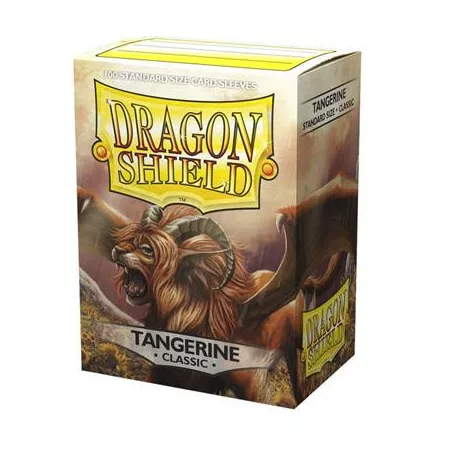 Dragon Shield Classic Sleeves - Tangerine 'Dyrkottr of the Nekotora' (100 Sleeves)-AT-10030