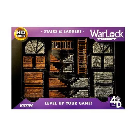 WarLock Dungeon Tiles: Stairs & Ladders-16504