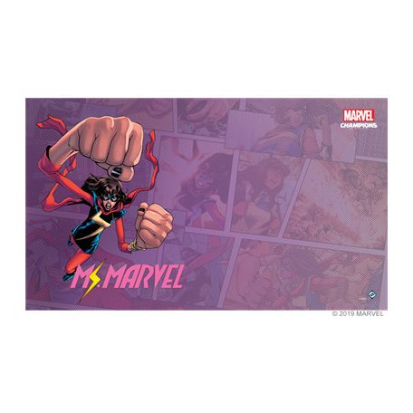 FFG - Marvel Champions: Ms. Marvel Game Mat-FFGMS16