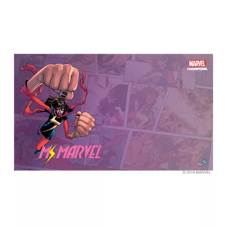 FFG - Marvel Champions: Ms. Marvel Game Mat-FFGMS16