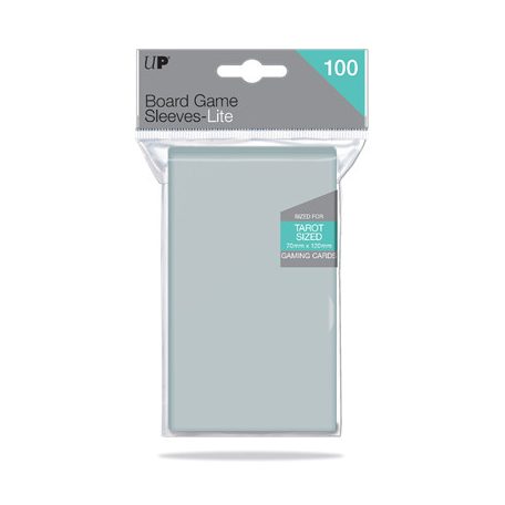 UP - Lite Board Game Tarot Sleeves 70mm x 120mm (100 Sleeves)-85947