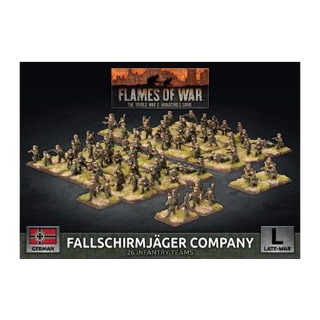 Flames of War: Fallschirmjäger Company-GBX136