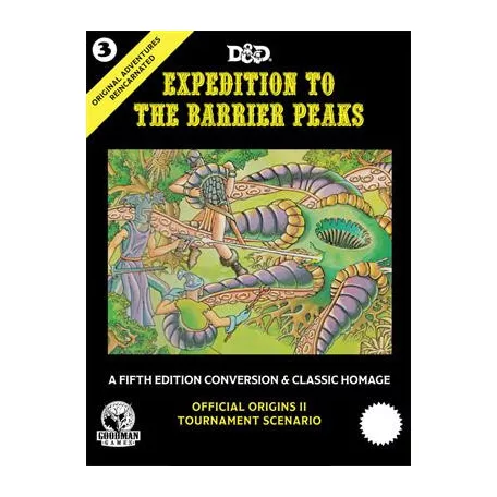 Original Adventures Reincarnated #3: Expedition to the Barrier Peaks - EN-GMG50003