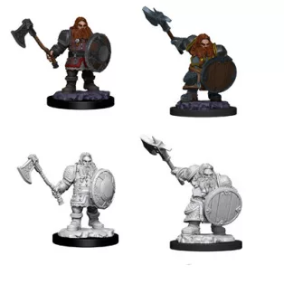D&D Nolzur’s Marvelous Miniatures: Male Dwarf Fighter-90004