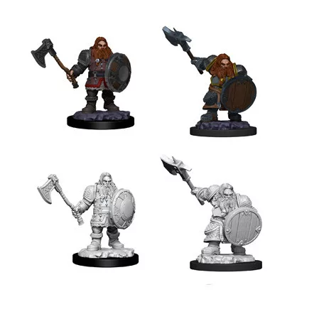 D&D Nolzur’s Marvelous Miniatures: Male Dwarf Fighter-90004